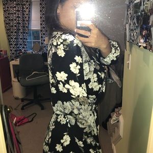 Love culture black floral romper